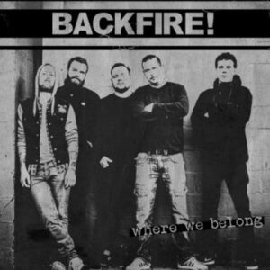Backfire! "Where We Belong" CD