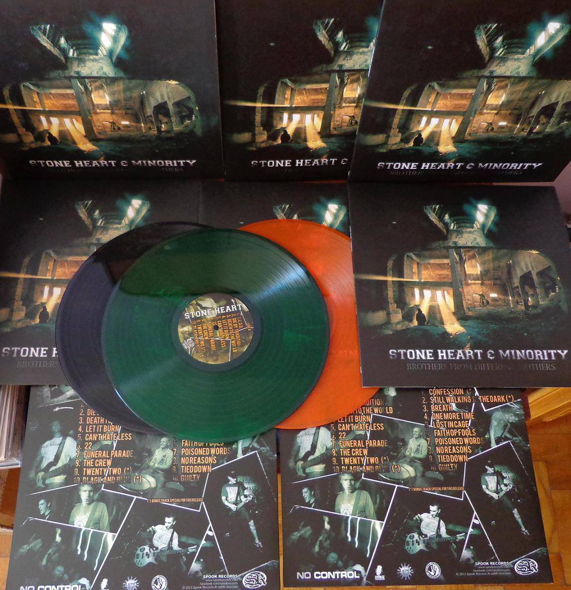 Stone Heart & Minority "Brothers From Different Mothers 12' LP" 3 Stone Heart & Minority "Brothers From Different Mothers 12' LP" - obrazek 3