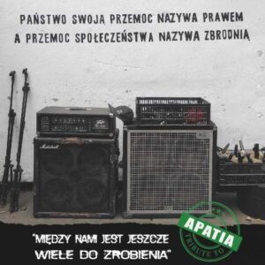 V/A Tribute to Apatia "Między Nami Jest Jeszcze ... 2x12 LP"