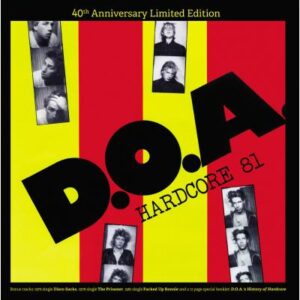D.O.A. "Hardcore 81 12' LP"