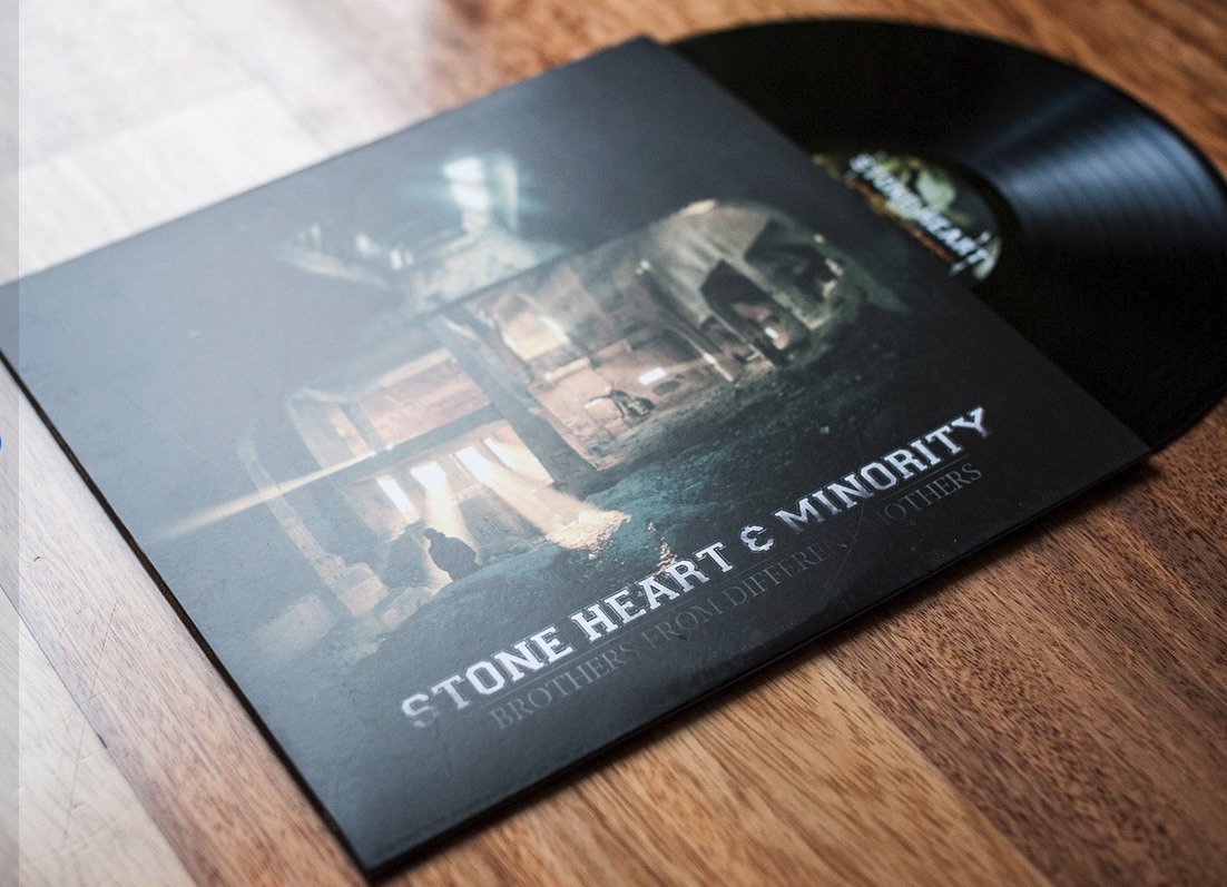 Stone Heart & Minority "Brothers From Different Mothers 12' LP" 2 Stone Heart & Minority "Brothers From Different Mothers 12' LP" - obrazek 2